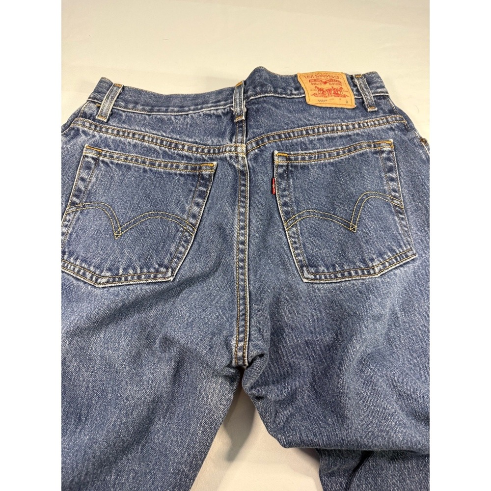 Levi's 550 Classic Relaxed Tapered Jeans Women's Size 12M Blue - TD0003